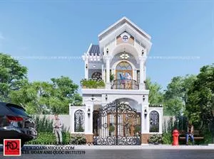 Thi công trọn gói mẫu nhà mái thái 2 tầng 6x14m tại Phan Thiết